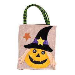 Linen Candy Bag for Halloween