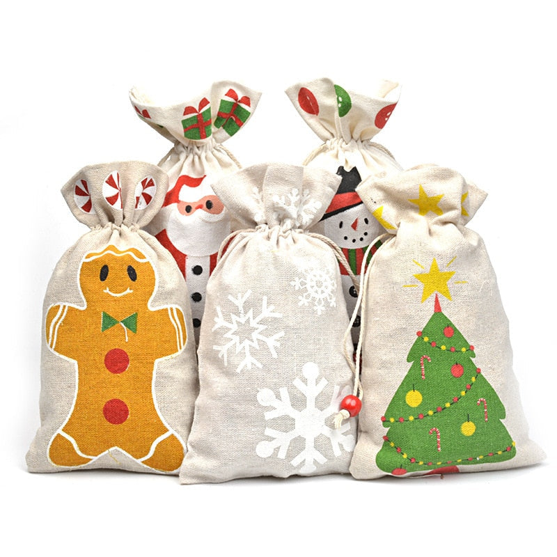 Snowflake Gift and Candy Bags