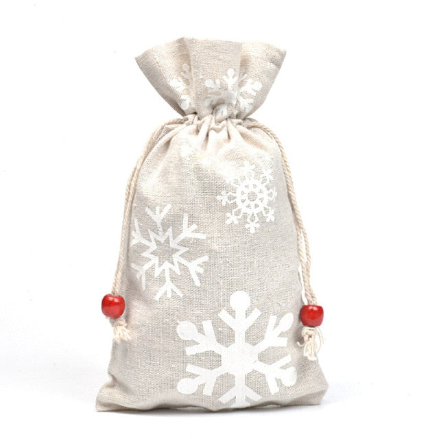 Snowflake Gift and Candy Bags