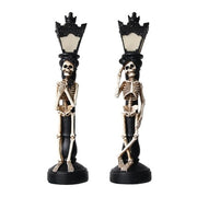 Skull and Skeleton LED Candle Holder