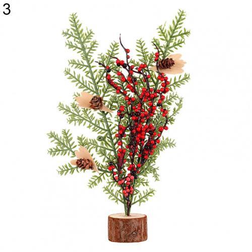 Rustic Tabletop Christmas Tree Arrangement