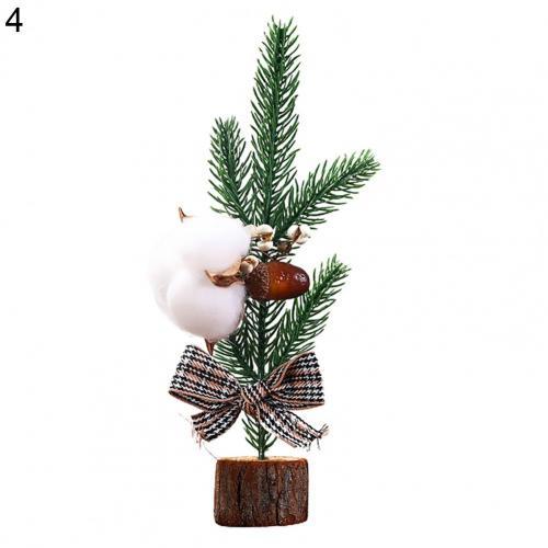 Rustic Tabletop Christmas Tree Arrangement