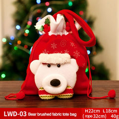 Fabric Christmas Gift and Storage Bag