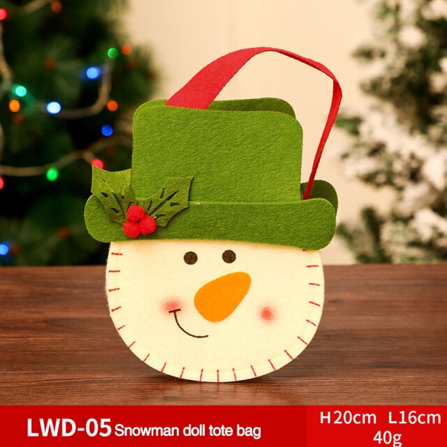Fabric Christmas Gift and Storage Bag