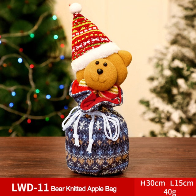 Fabric Christmas Gift and Storage Bag
