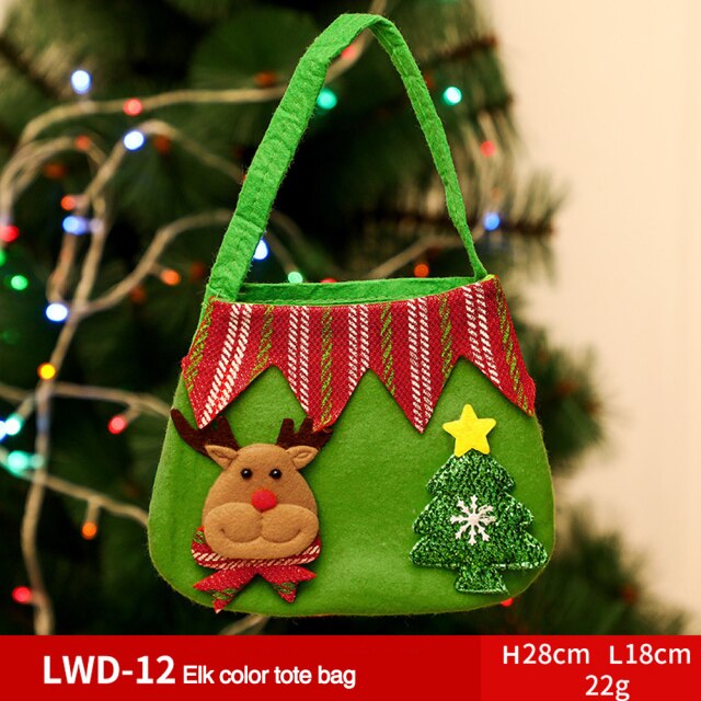 Fabric Christmas Gift and Storage Bag