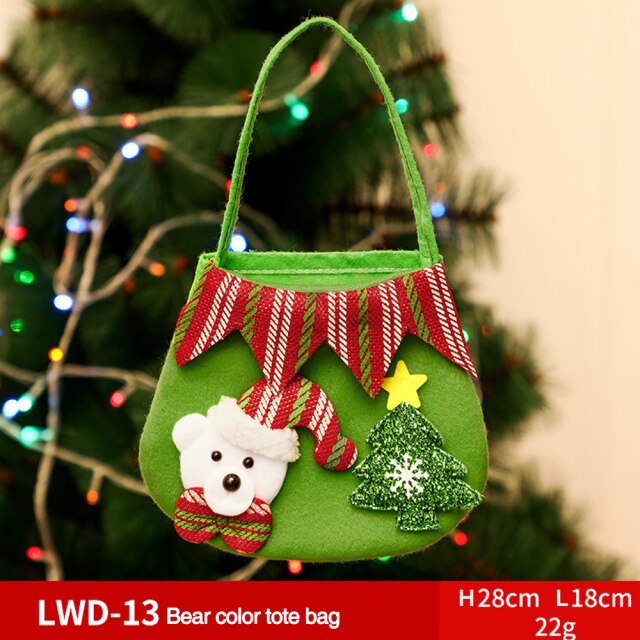 Fabric Christmas Gift and Storage Bag