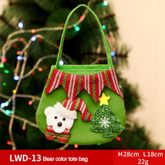 Fabric Christmas Gift and Storage Bag