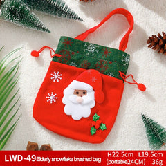Fabric Christmas Gift and Storage Bag