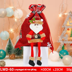 Fabric Christmas Gift and Storage Bag