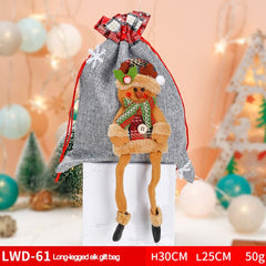 Fabric Christmas Gift and Storage Bag