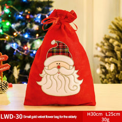 Fabric Christmas Gift and Storage Bag
