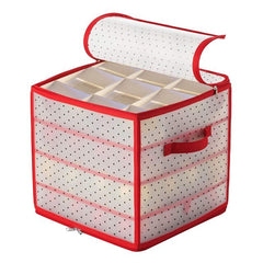 Christmas Storage Box with Compartments
