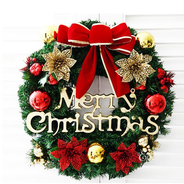 Artificial Pinecone and Red Berry Christmas Wreath