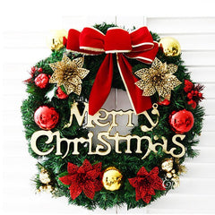 Artificial Pinecone and Red Berry Christmas Wreath