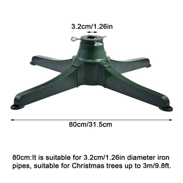 Rotating Christmas Tree Stand for Up to 3m/9.8 ft Electric