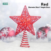 Flashing LED Star Christmas Tree Topper
