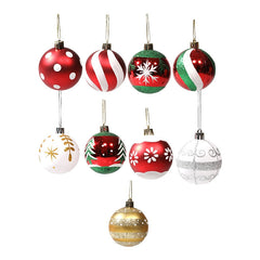 Colorful Christmas Ball Ornament