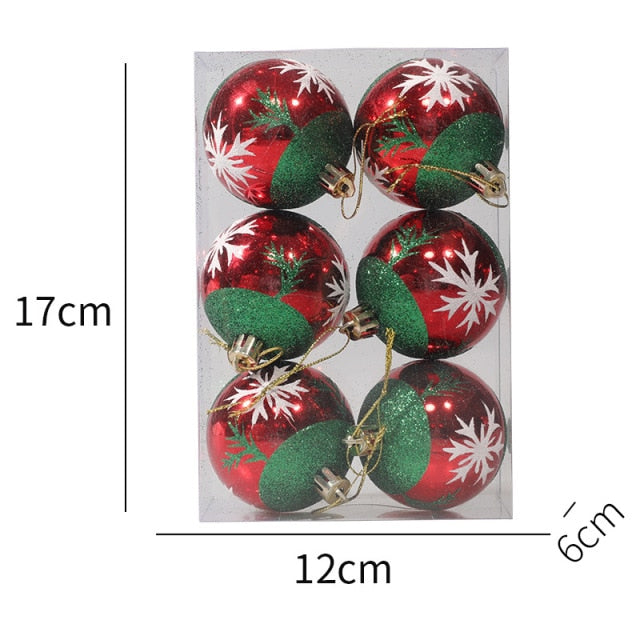 Colorful Christmas Ball Ornament