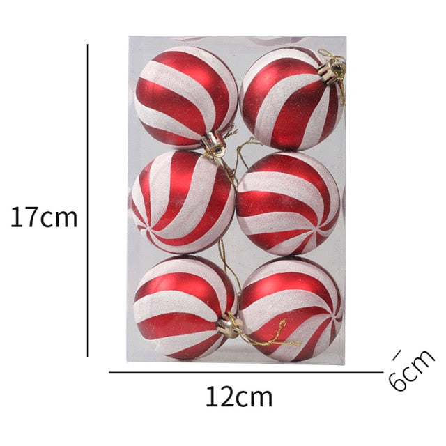 Colorful Christmas Ball Ornament