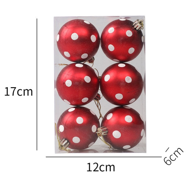 Colorful Christmas Ball Ornament