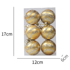 Colorful Christmas Ball Ornament