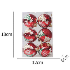 Colorful Christmas Ball Ornament