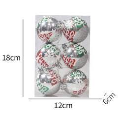 Colorful Christmas Ball Ornament