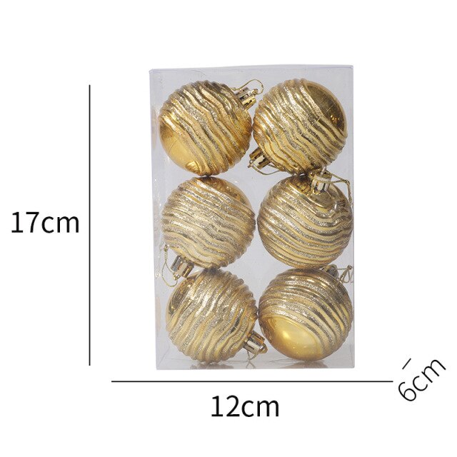 Colorful Christmas Ball Ornament