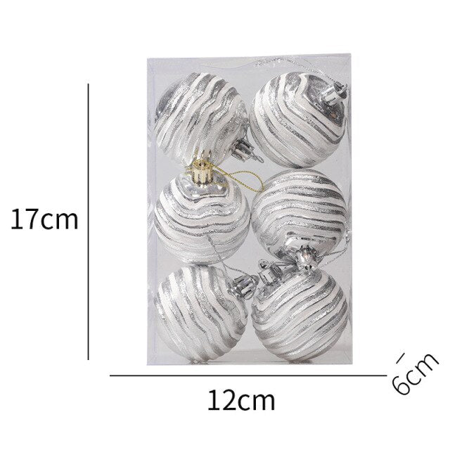 Colorful Christmas Ball Ornament