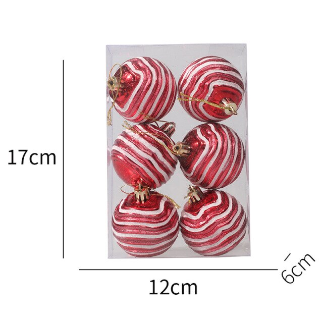 Colorful Christmas Ball Ornament