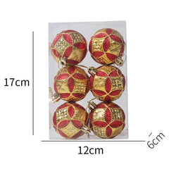 Colorful Christmas Ball Ornament