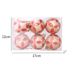Colorful Christmas Ball Ornament