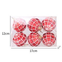 Colorful Christmas Ball Ornament