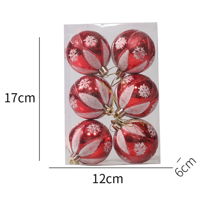 Colorful Christmas Ball Ornament