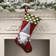 Gnome Themed Christmas Tree Stockings
