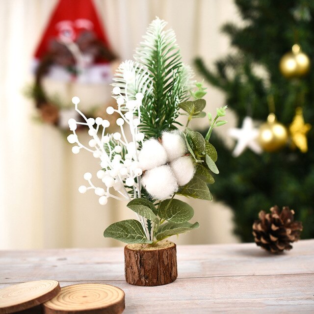 Rustic Mini Christmas Greenery Arrangement