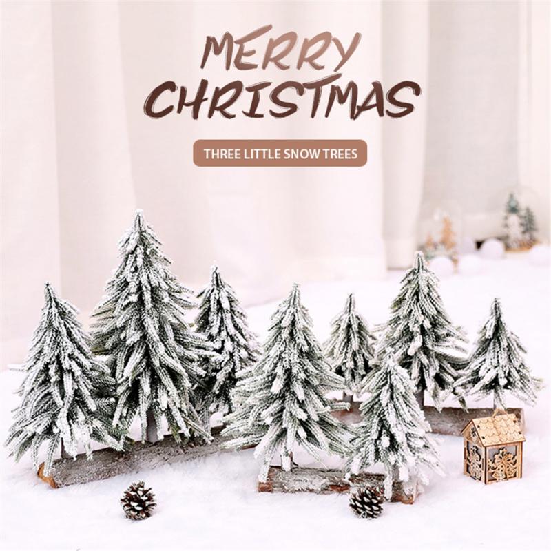 Mini Tabletop Snowflake Christmas Tree