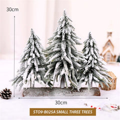Mini Tabletop Snowflake Christmas Tree