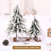 Mini Tabletop Snowflake Christmas Tree