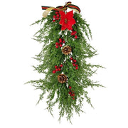 Upside-Down Christmas Tree Door Decoration