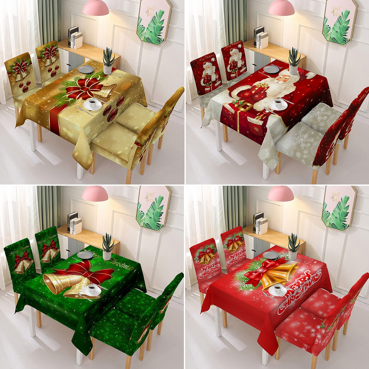 Christmas Print Tablecloth