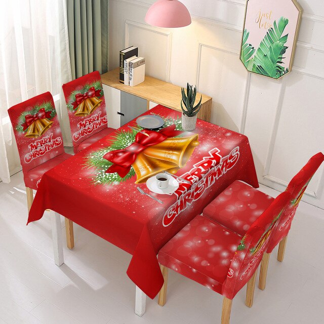 Christmas Print Tablecloth