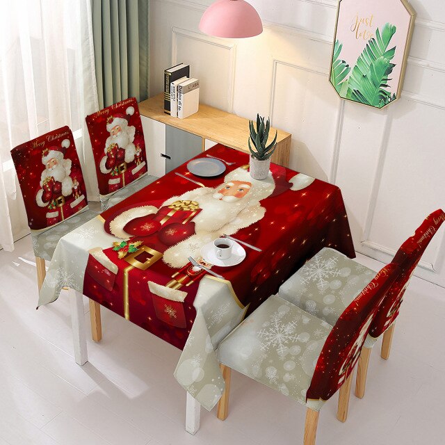 Christmas Print Tablecloth