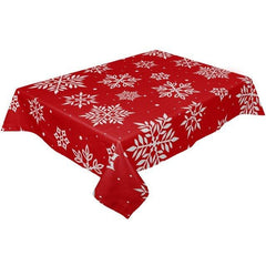Christmas Deer Illustration Tablecloth