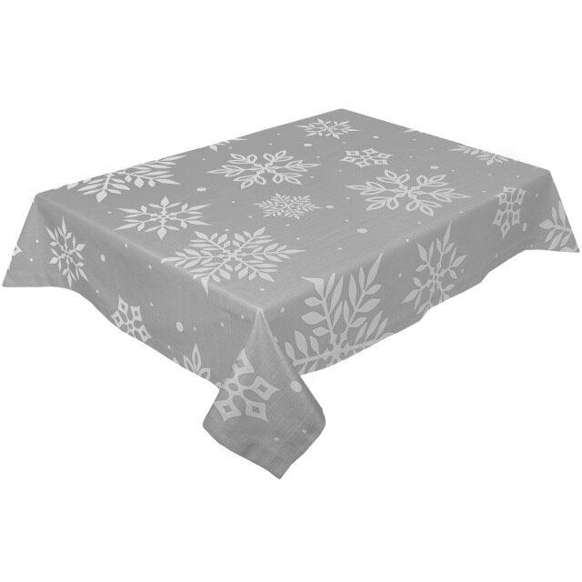 Christmas Deer Illustration Tablecloth