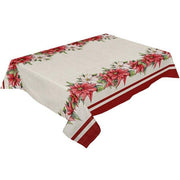 Christmas Deer Illustration Tablecloth