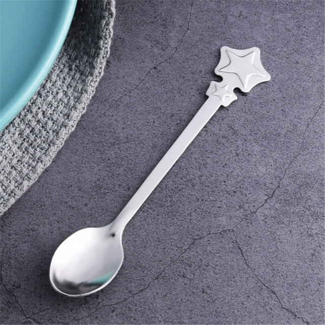 Stainless Steel Gingerbread Man Christmas Spoon