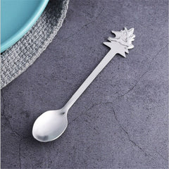 Stainless Steel Gingerbread Man Christmas Spoon
