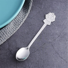 Stainless Steel Gingerbread Man Christmas Spoon